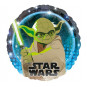 Star Wars Yoda Round Foil Balloon - Inflated Star Wars Yoda Round Foil Balloon - Inflated