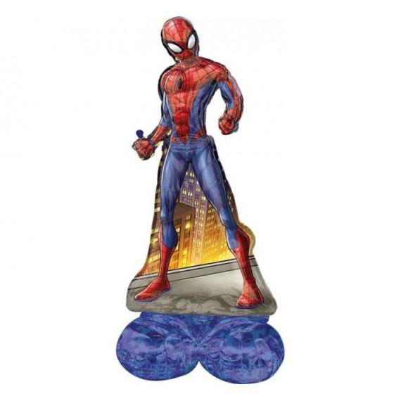 Spider-Man Airloonz Foil Balloon - Inflated Spider-Man Airloonz Foil Balloon - Inflated