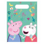 Peppa Pig Plastic Party Bags Peppa Pig Plastic Party Bags