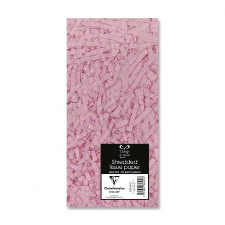 Pink Shredded Tissue Paper