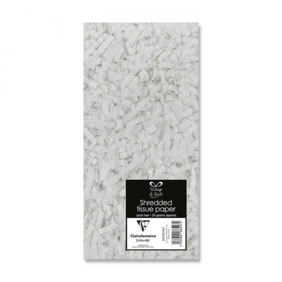 White Shredded Tissue Paper White Shredded Tissue Paper