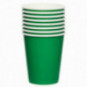 Dark Green Paper Cups