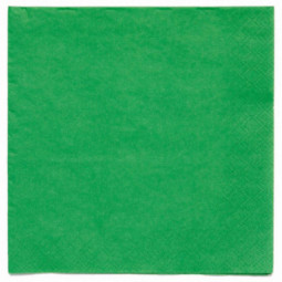 Dark Green Paper Napkins
