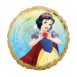 Snow White Round Foil Balloon - Inflated Snow White Round Foil Balloon - Inflated