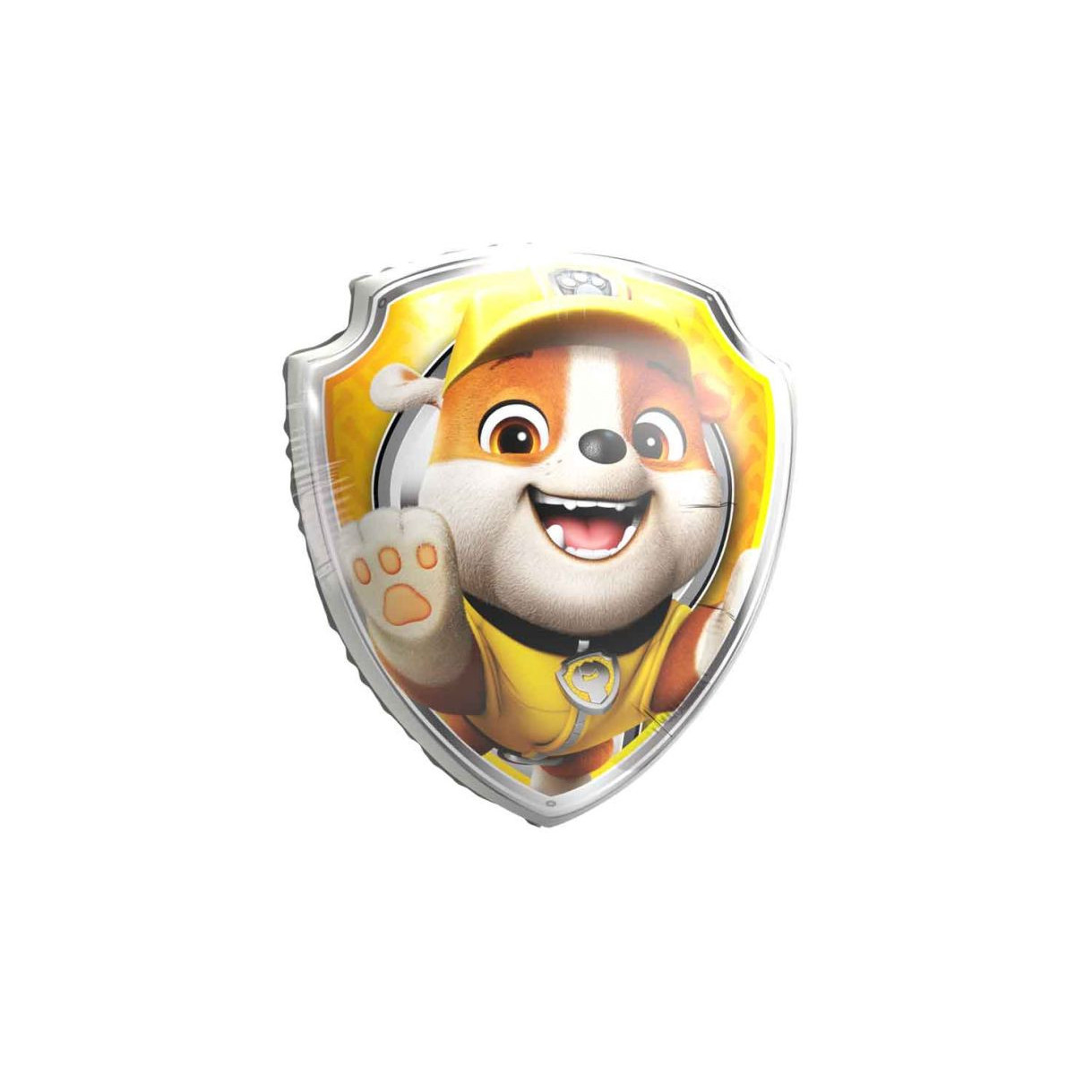 Paw Patrol Rubble Supershape Foil Balloon - Inflated Paw Patrol Rubble Supershape Foil Balloon - Inflated