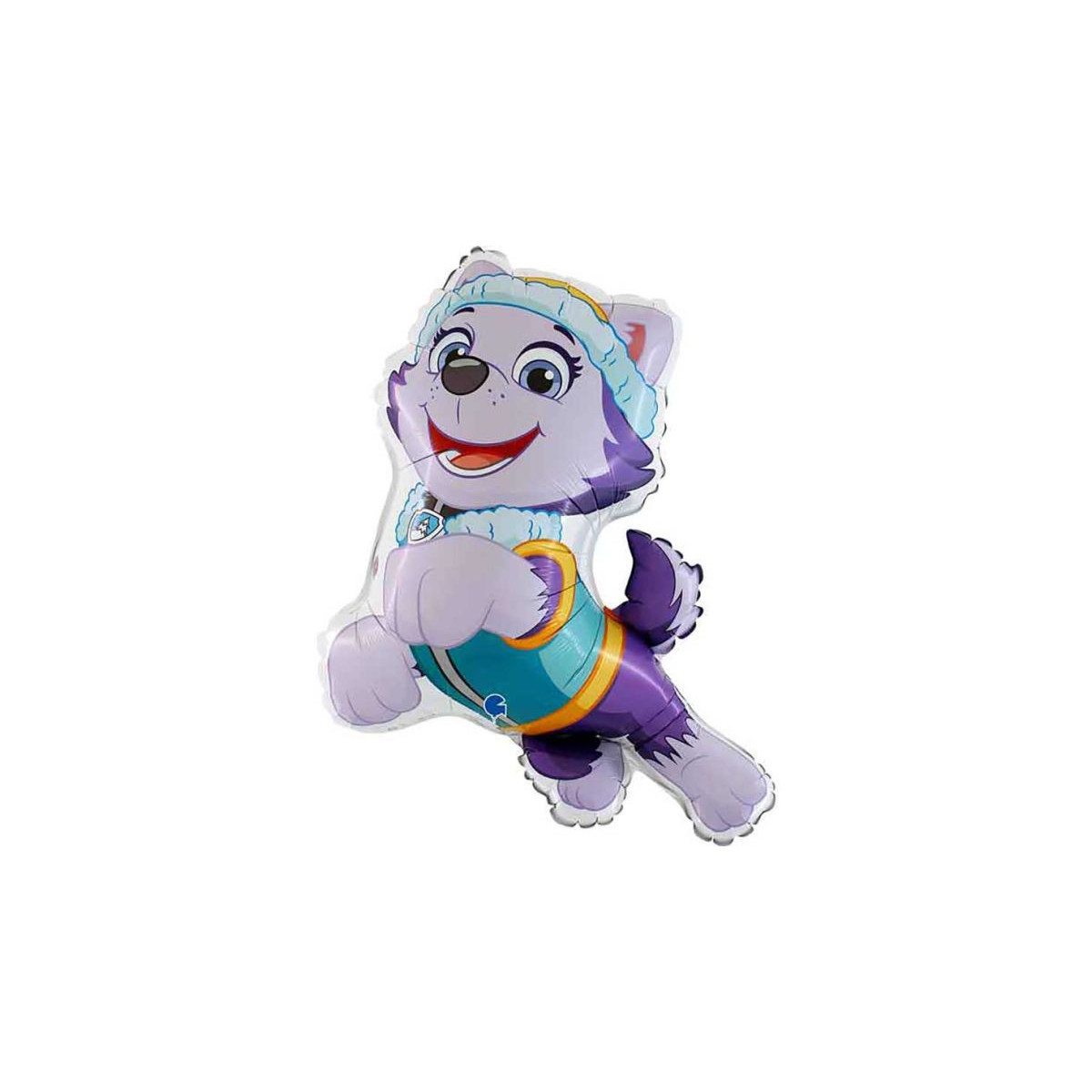 Paw Patrol Everest Shaped Foil Balloon - Inflated Paw Patrol Everest Shaped Foil Balloon - Inflated