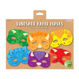 Dinosaur Paper Masks