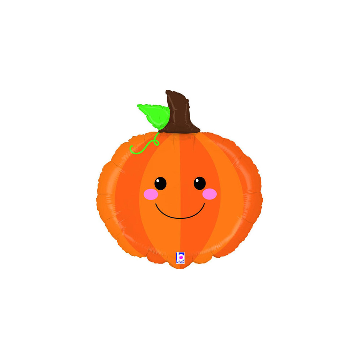 Pumpkin Pal Supershape Foil Balloon - Inflated Pumpkin Pal Supershape Foil Balloon - Inflated