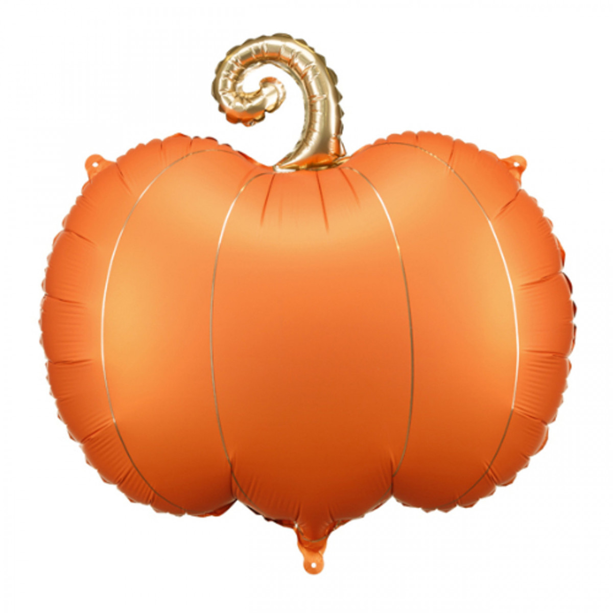 Pumpkin Supershape Foil Balloon - Inflated Pumpkin Supershape Foil Balloon - Inflated
