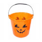 Plastic Halloween Pumpkin Bucket