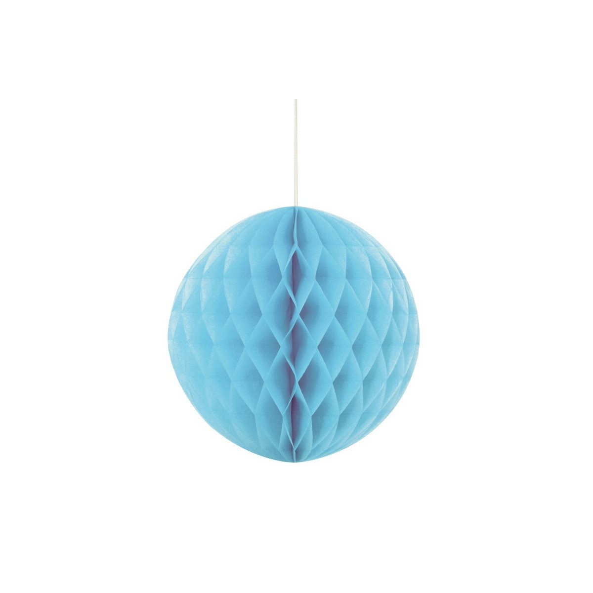 Light Blue Honeycomb Ball Decoration Light Blue Honeycomb Ball Decoration