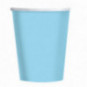 Light Blue Paper Cups
