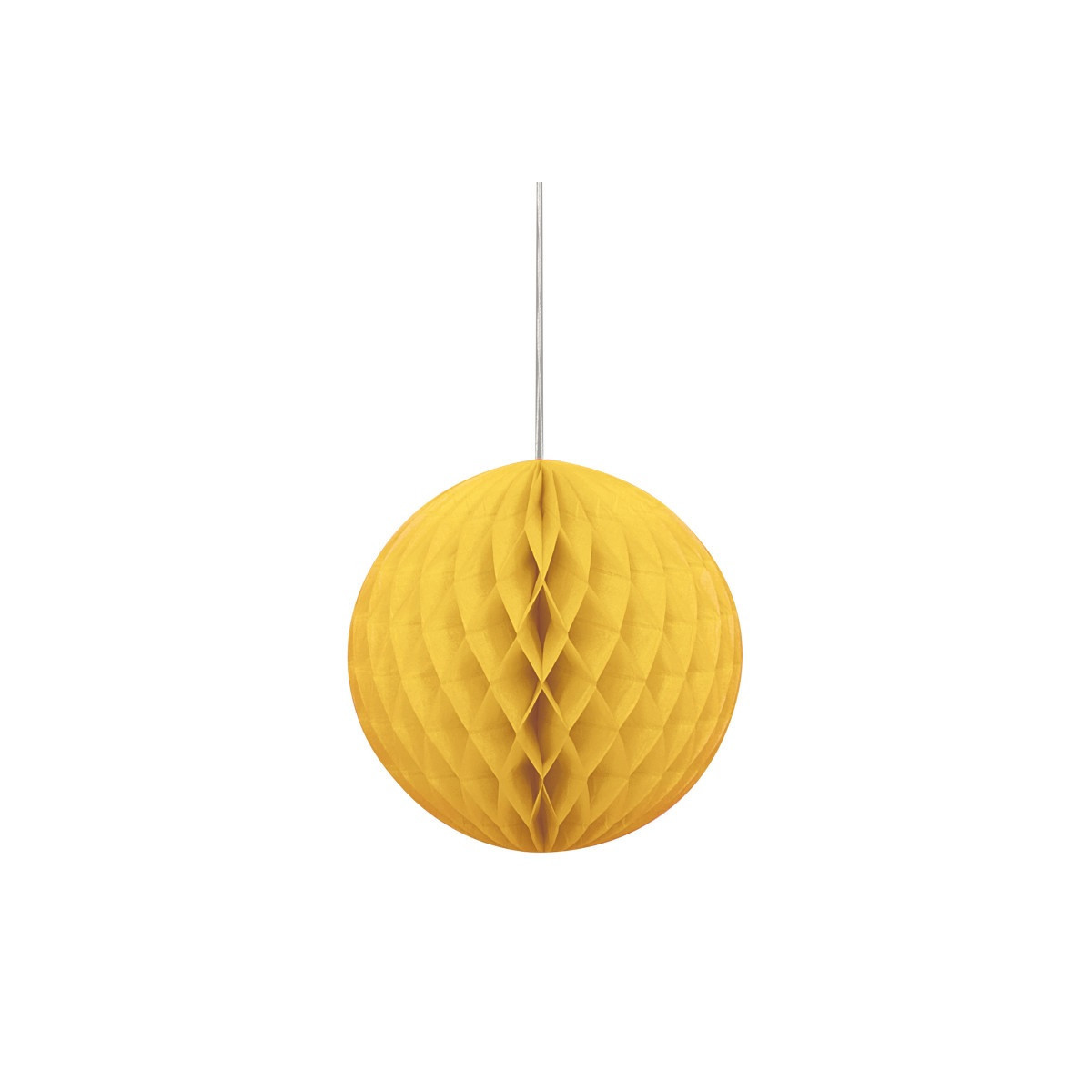 Yellow Honeycomb Ball Decoration Yellow Honeycomb Ball Decoration