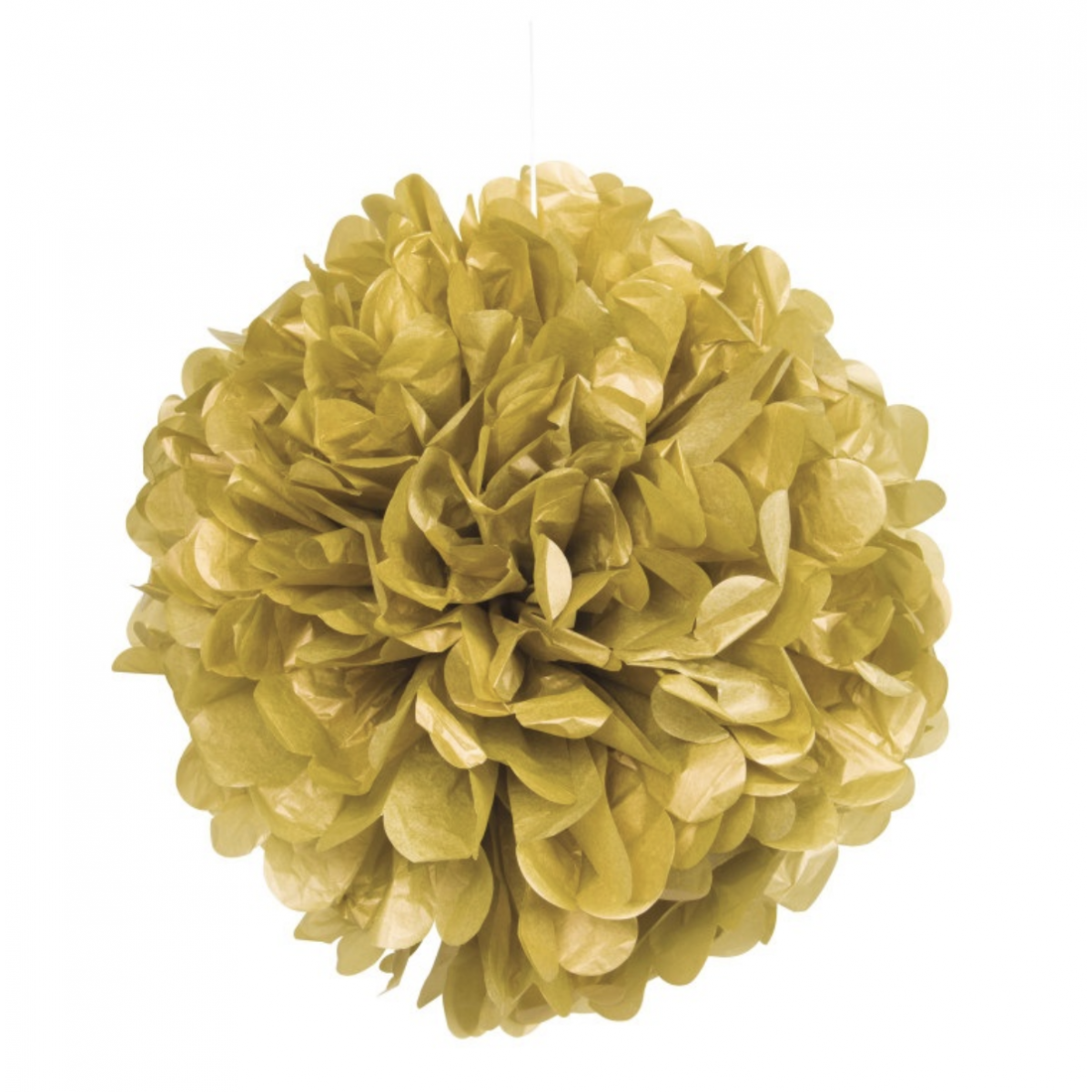 Gold Tissue Paper Pom Pom Decoration Gold Tissue Paper Pom Pom Decoration