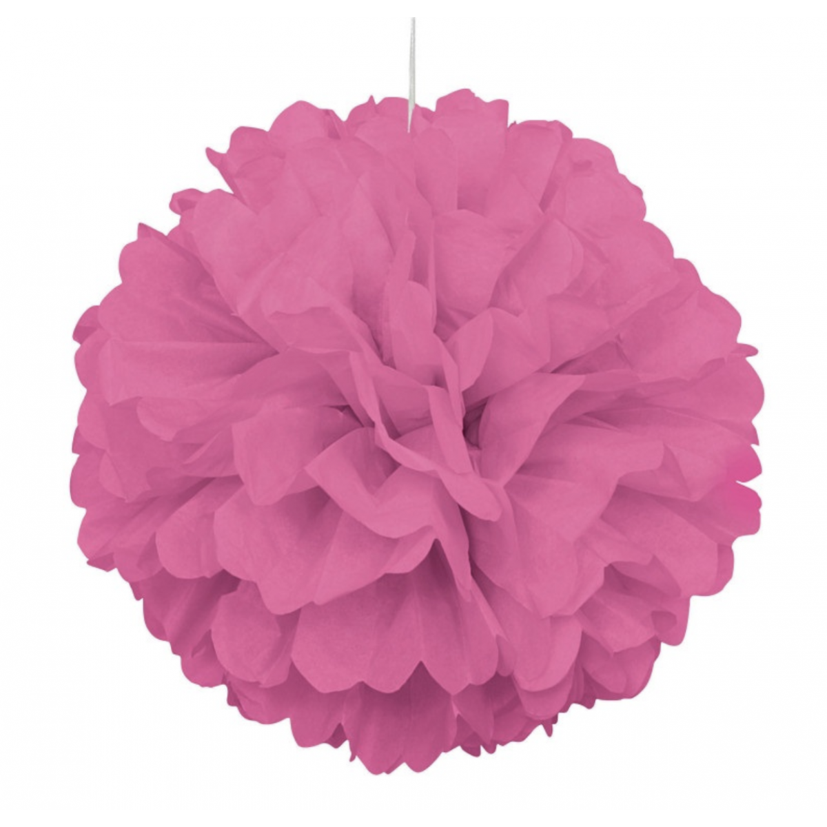 Hot Pink Tissue Paper Pom Pom Decoration Hot Pink Tissue Paper Pom Pom Decoration