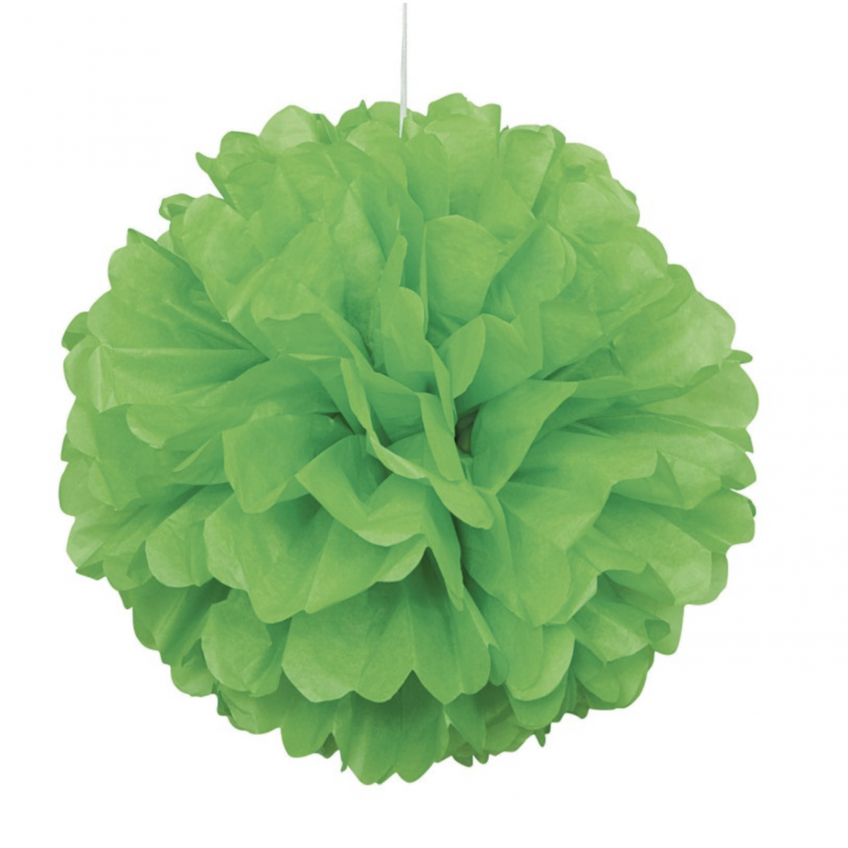 Lime Green Tissue Paper Pom Pom Decoration Lime Green Tissue Paper Pom Pom Decoration