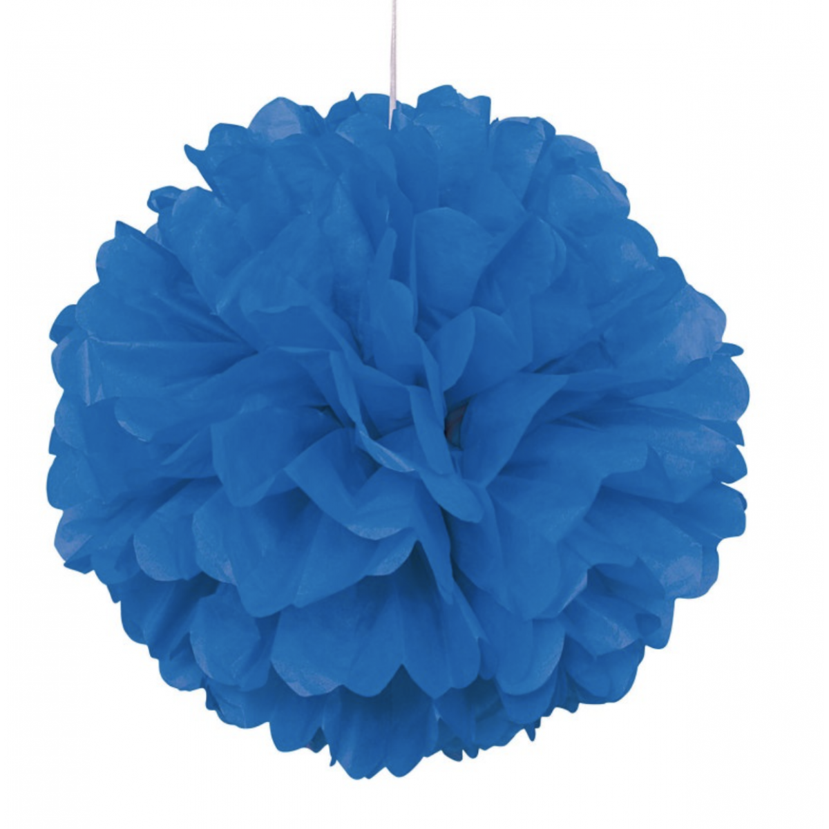 Dark Blue Tissue Paper Pom Pom Decoration Dark Blue Tissue Paper Pom Pom Decoration