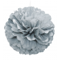 Silver Tissue Paper Pom Pom Decoration Silver Tissue Paper Pom Pom Decoration