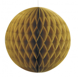 Gold Honeycomb Ball Decoration
