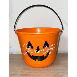 Personalised Pumpkin Bucket