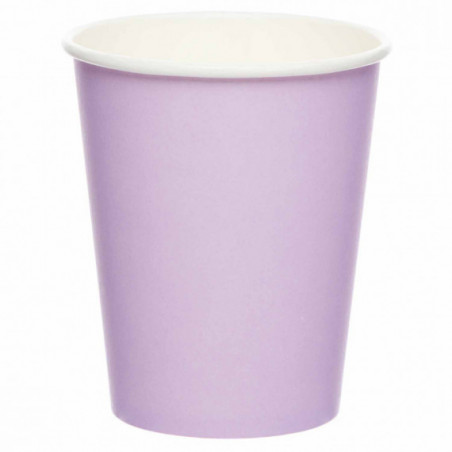 Lilac Paper Cups