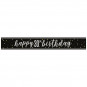 Black 30th Birthday Banner Black 30th Birthday Banner