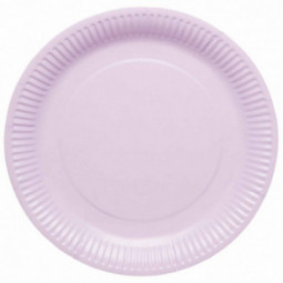 Lilac Paper Plates