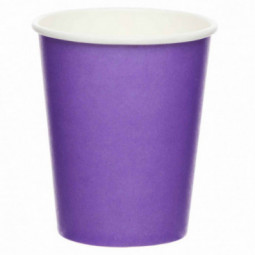 Purple Paper Cups