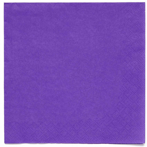 Purple Paper Napkins
