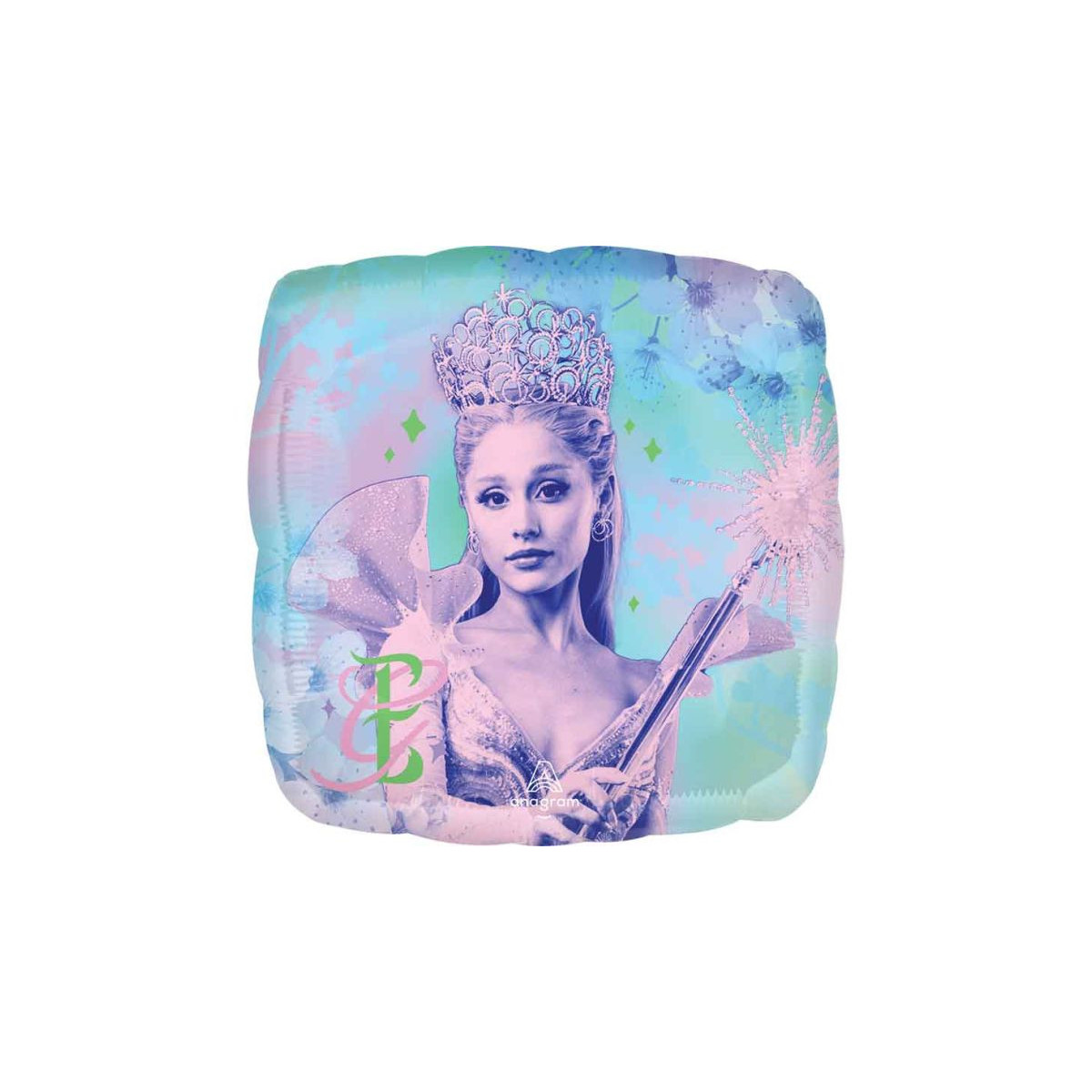 Wicked Square Foil Balloon - Inflated