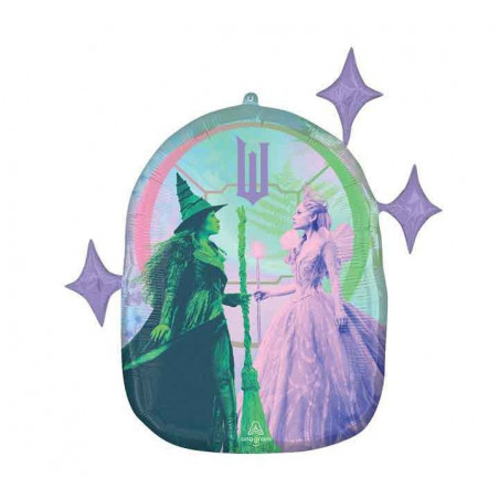 Wicked SuperShape Foil Balloon - Inflated