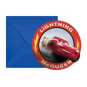 Cars Invitations - Pack of 6