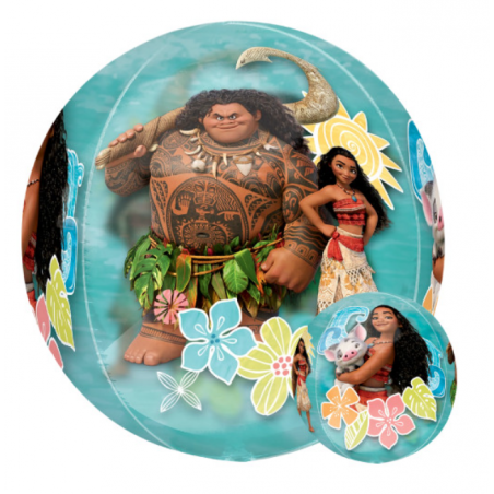Moana Orbz Balloon - Inflated