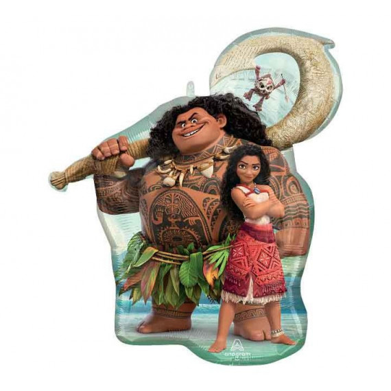 Moana SuperShape Foil Balloon - Inflated