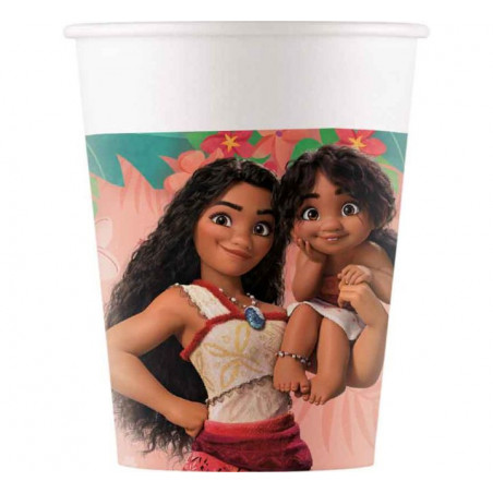 Moana Paper Cups - Pack of 8