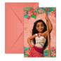 Moana Invitations - Pack of 6