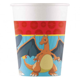 Pokemon Paper Cups - Pack of 8