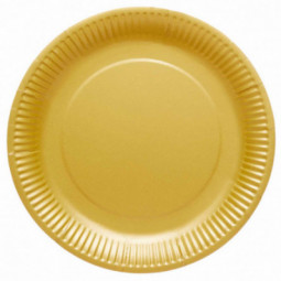 Gold Paper Plates
