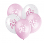 Pink It's A Girl Latex Balloons - Inflation Options