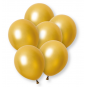Plain Gold Pearl Latex Balloons - Inflation Options