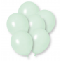 Plain Pastel Green Latex Balloons - Inflation Options