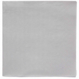 Silver Paper Napkins