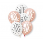 Rose Gold 40 Latex Balloons - Inflation Options