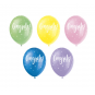 Congrats Latex Balloons - Inflation Options