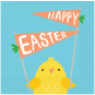 Happy Easter Small Paper Napkins