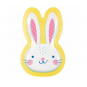 Easter Bunny Shaped Paper Plates