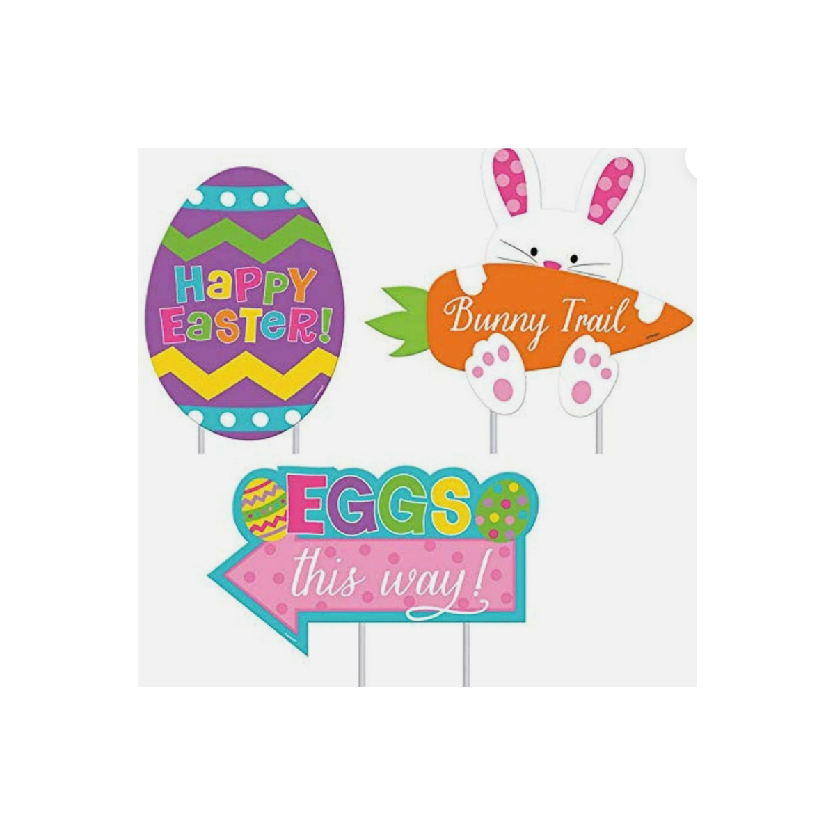 Easter Egg Hunt Lawn Signs