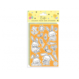 Easter Colour Your Own Stickers