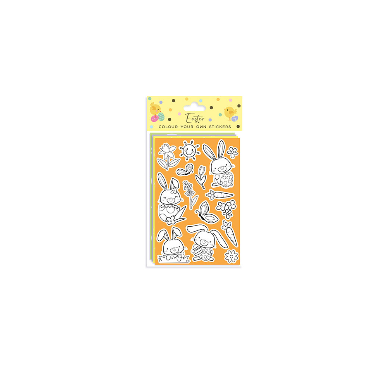 Easter Colour Your Own Stickers