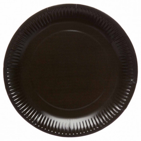 Black Paper Plates